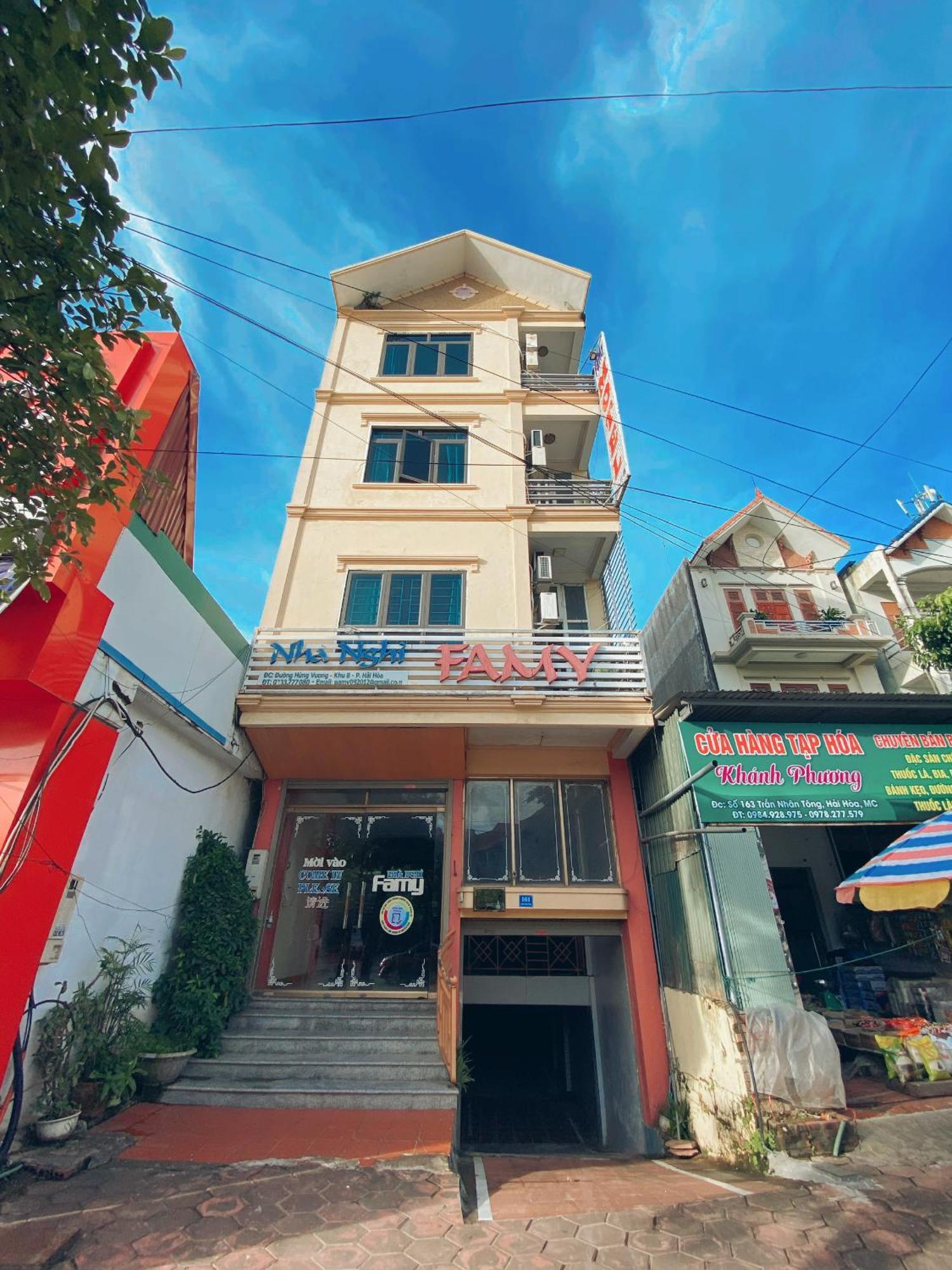 Hotel Nha Nghi Famy Mong Cai Exterior foto